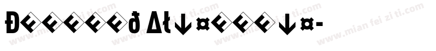 DINCond Alternate字体转换